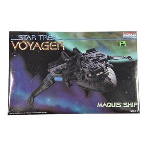 Star Trek Voyager Maquis Ship Model Kit By Monogram Skill 2 Sealed In Box